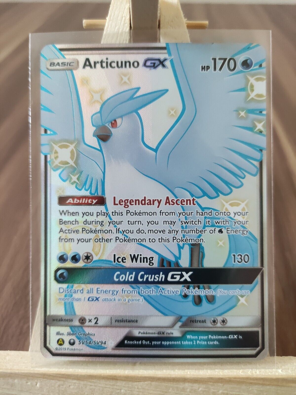 Pokemon Trading Card Game SV54/SV94 Articuno GX : Rare Ultra Card : Hidden  Fates Shiny Vault - Trading Card Games from Hills Cards UK