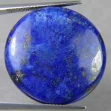 LAPIS 16 MM ROUND CUT CABOCHON BEAUTIFUL COLOR ALL NATURAL