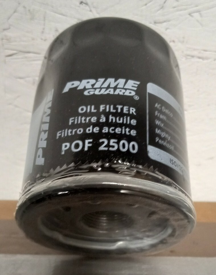 PRIMEGUARD POF2500 cross reference oil filters oilfilter