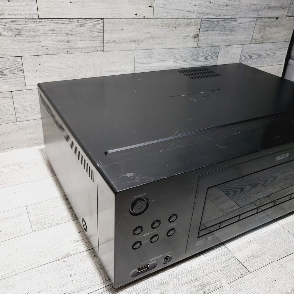 RCA RT2870A 5.1 Surround Sound Home Theater Receiver Used No Remote