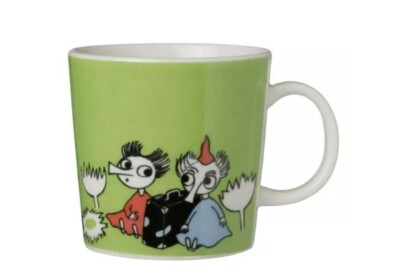 New Moomins mug unboxed Arabia Finland cup vintage Thingumy Bob Tiuhti ja Viuhti