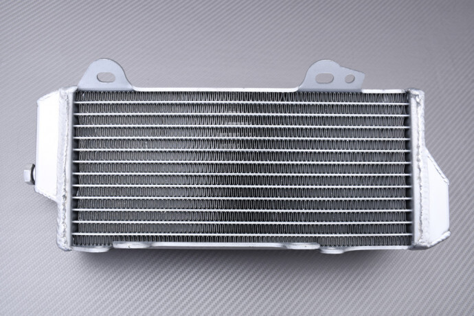 Radiateur gauche renforcé SUZUKI RMZ 450 2013-2014 avec soudures TIG et faisceaux larges
