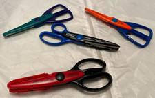 Fiskars Provo Craft Lot of 4 Crafting Scrapbooking Paper Corner Edger Scissors