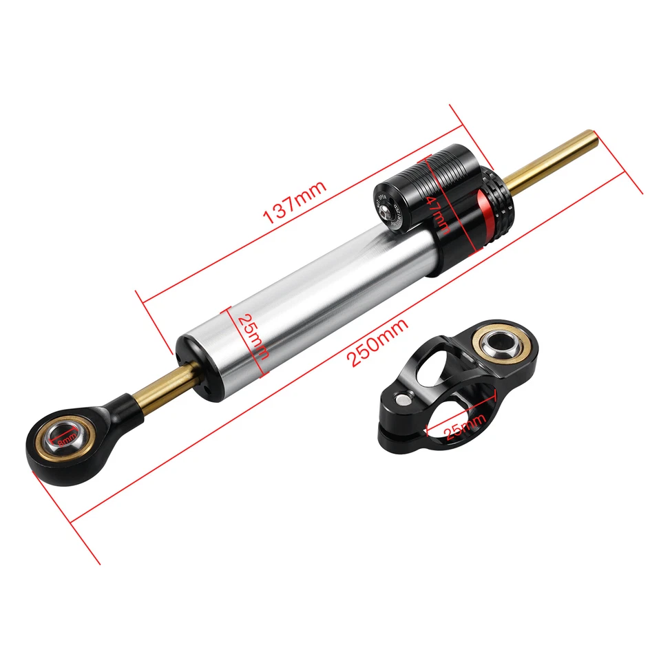 Estabilizador de amortecedor de direção para KTM 950 990 1190 Adventure 1290 Super Duke R ADV - Imagem 2 de 4