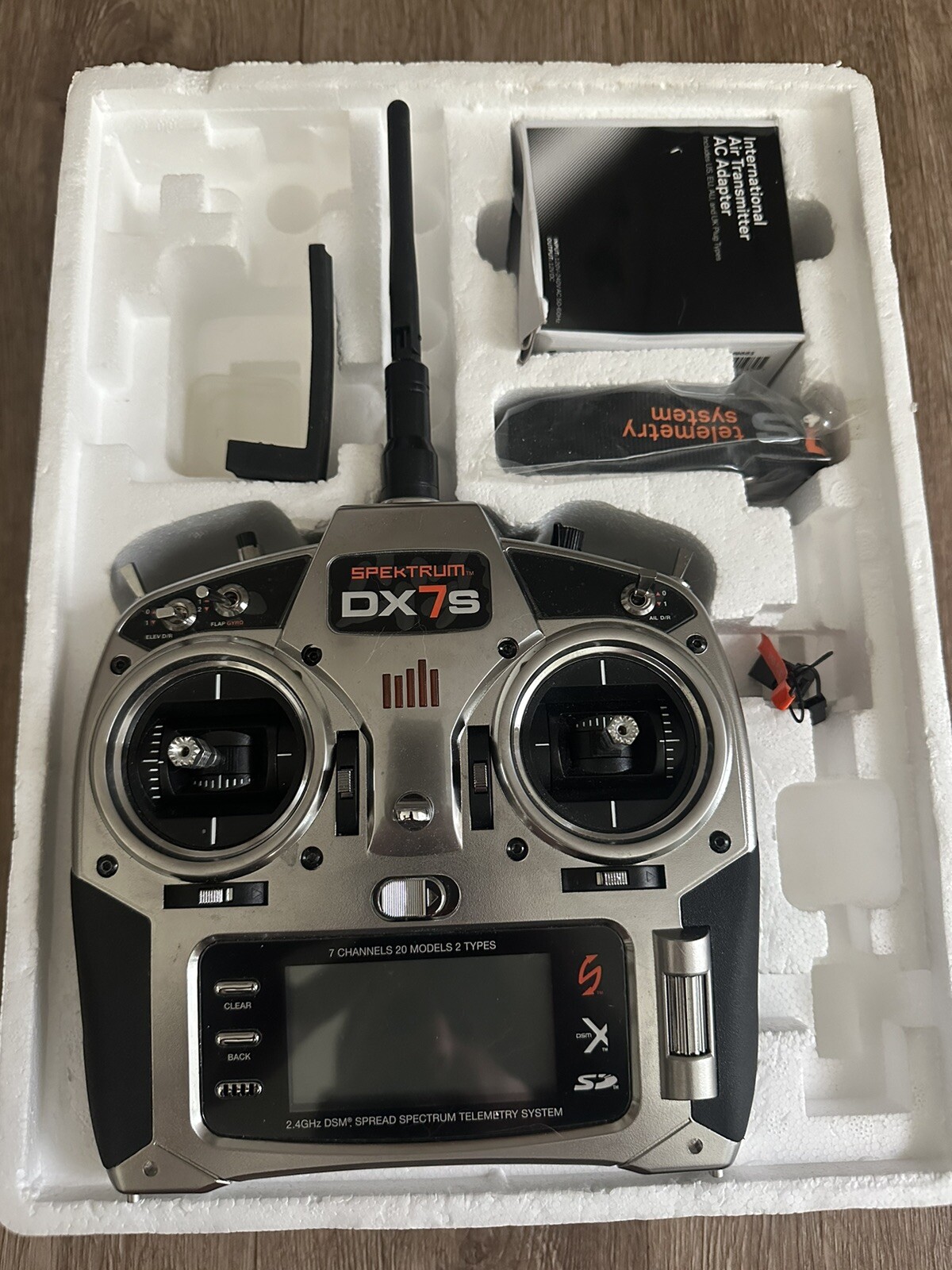 Spektrum DX7s Transmitter Open Box Transmitter Possibly New Missing