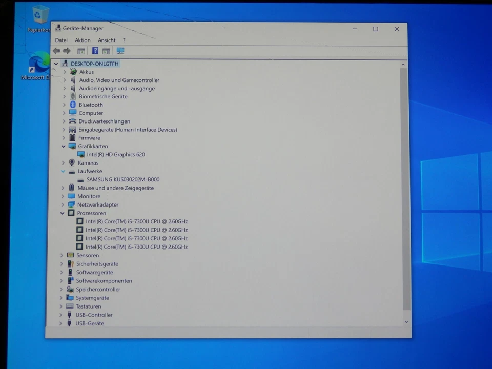 Microsoft surface pro 5 1807 LTE, Intel i5-7300U, 8GB RAM, 256GB SSD, Teildefekt - Bild 4 von 4