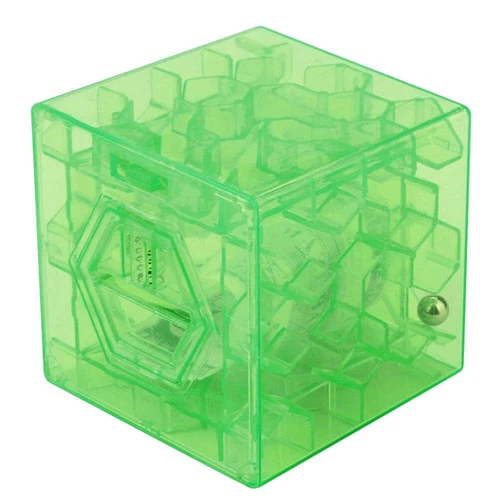3D Cube Puzzle Money Maze Bank Saving Coin Collection Puzzle Game Toy For Kids - Picture 3 of 10