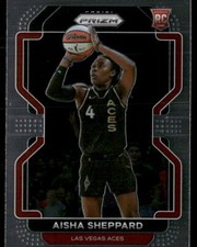 2022 Panini Prizm WNBA Aisha Sheppard 105 Las Vegas Aces