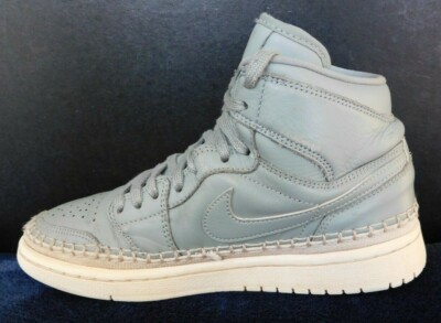 美品☆NIKE WMNS AIR JORDAN 1 HIGH GREEN Nike WMNS Air Jordan 1 Mid White Oxidized Green BQ6472-133