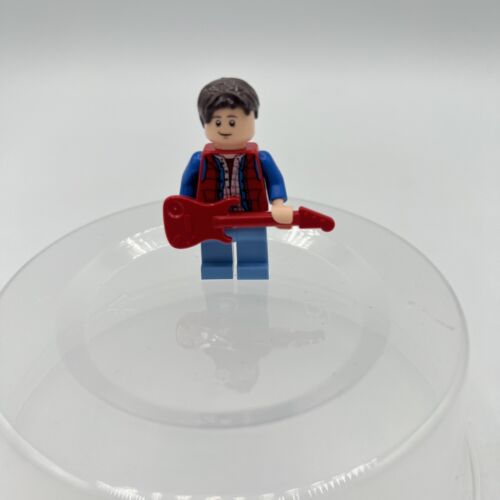 LEGO Marty McFly Minifigure Back to the Future  with Guitar 21103 - Afbeelding 1 van 2