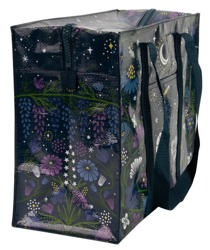 Borsa a tracolla Blue Q Starry Garden ottimo regalo grande shopping bag 15 pollici x 11 pollici - Foto 2 di 4
