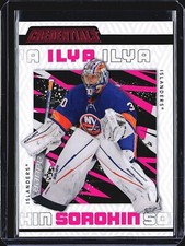 2023-24 Upper Deck Credentials ILYA SOROKIN PINK Parallel /49