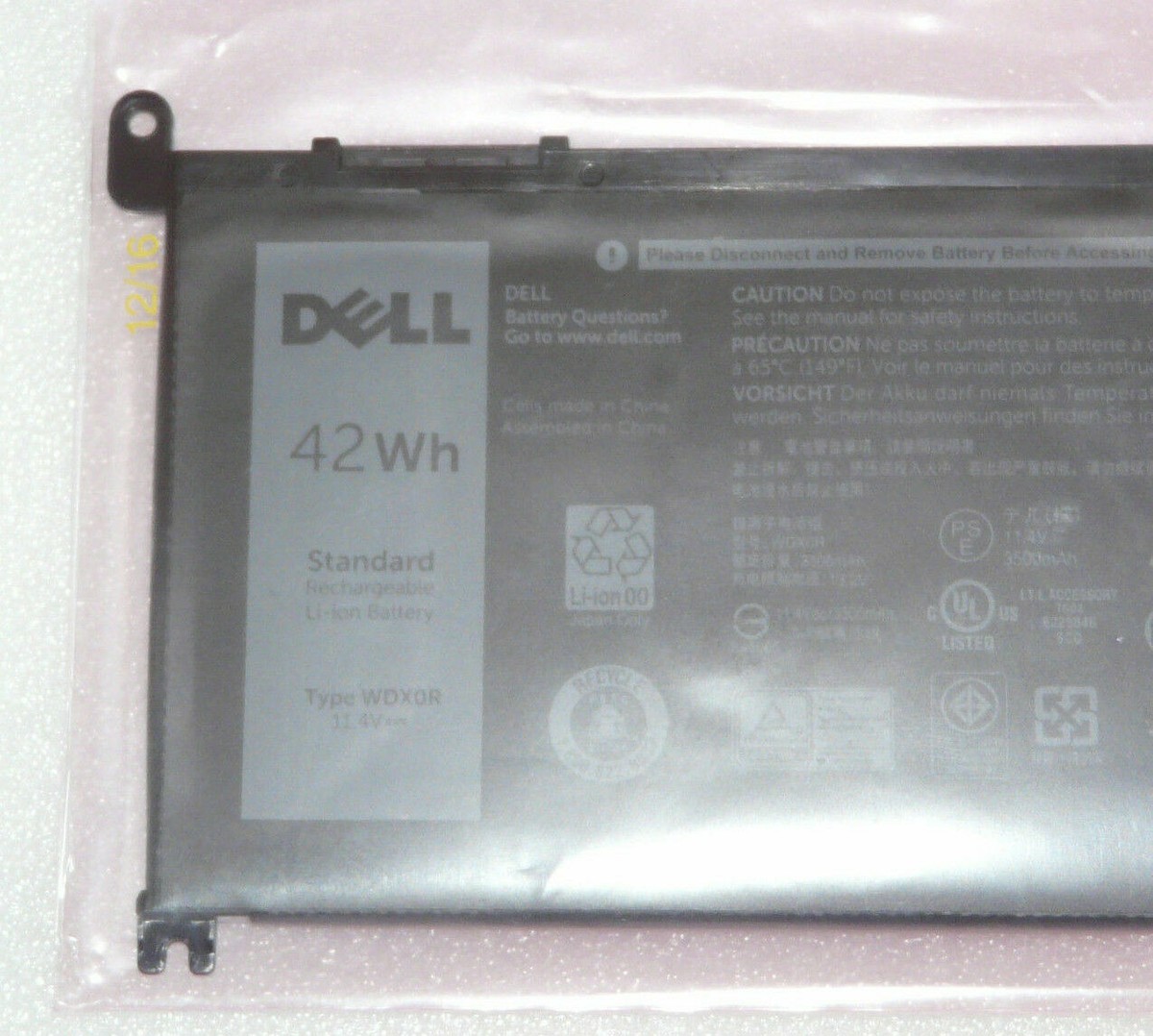 Connecteur D'alimentation (jack) Pour Dell Inspiron 15 5565 5567 13 7368 - Réf. 0P4TVW / P4TVW - Neuf