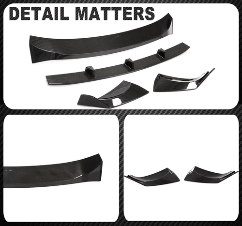 Carbon Frontlippe Frontspoiler Frontansatz Passt für BMW X5 G05 M-Paket 2019-21 - Picture 12 of 12