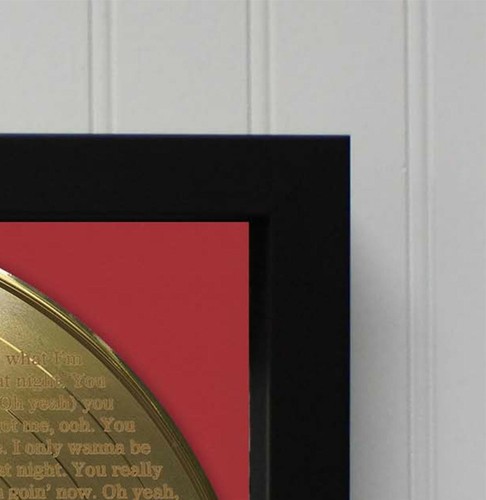 Bob Marley KAYA Gold Record Etched LP Shadowbox Display - Picture 3 of 3