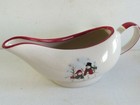Royal Seasons Stoneware Holiday Snowman Gravy Boat DISH 