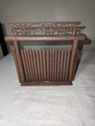 Vintage Marx Toys Fort Apache Front Gates Complete Brown Hard Plastic