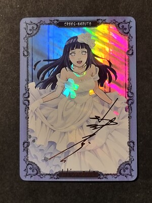 HINATA HYUGA - NARUTO - BRAUT - GODDESS STORY - HOLO CARD - WAIFU - CR005