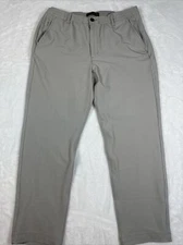 Marc New York Men’s Commuter Pant Slim Fit 4 Way Stretch Fabric 38x30 Gray
