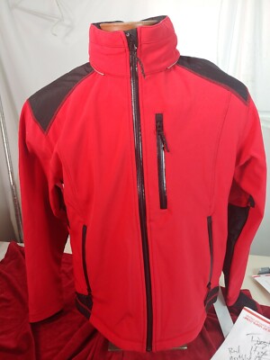 Northland Professional Red Black Size M Women's Soft Shell Jacket