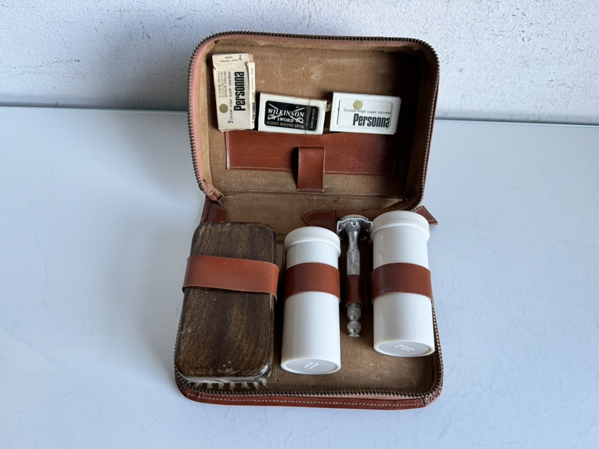 Kit De Rasage Vintage Gillette Kabrand - Nécessaire De Voyage Rétro, Occasion En état De Marche