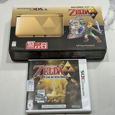 Nintendo 3DS XL Gold/Black - Limited Edition Bundle with The Legend of  Zelda: A Link Between Worlds