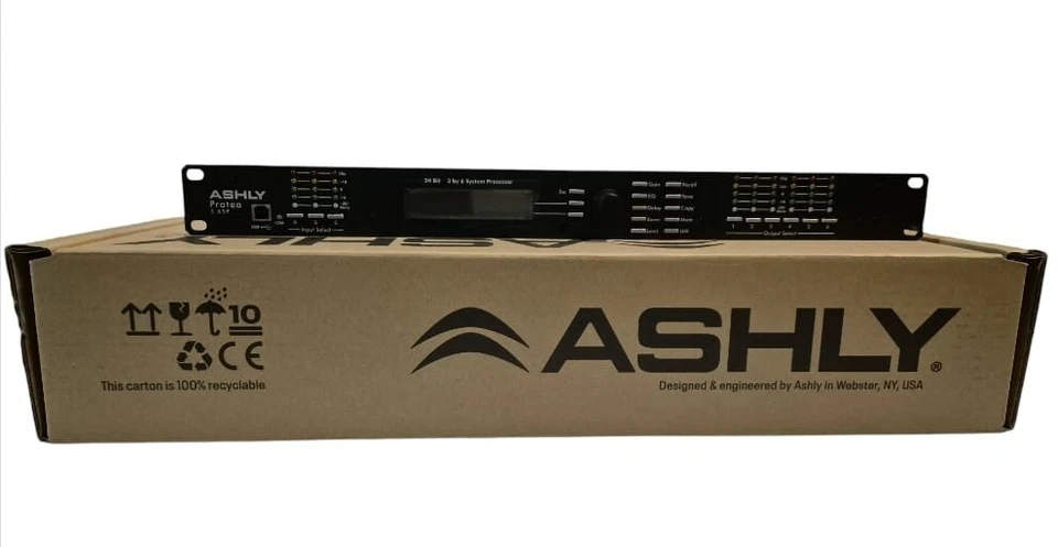 ASHLY PROTEA 3.6SP DSP LOUDSPEAKER SYSTEM PROCESSOR 3-IN X 6-OUT W/ USB ( MINT ) - Image 2 of 4