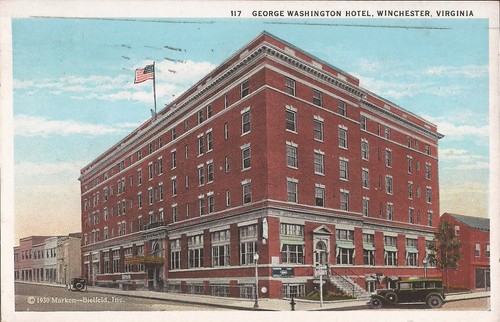 Winchester, VIRGINIA - George Washington Hotel - 1930 - 第 1/2 張圖片