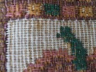Fall tapestry pumpkin & leaves table runner, 74"x12"used pre-owned, no label — photo 9