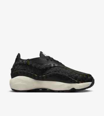 Nike W’s Air Footscape Woven Black / Black New Nike Women's Air Footscape Woven Shoes - Black (FQ8129