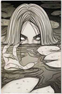 HELLO DARKNESS #15- NYCC 2025 JENNY FRISON FULL ART BW EXCLUSIVE- BOOM