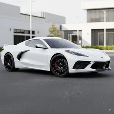 19x8.5/20x11 6061 Forged Corvette Z06 Spider Style Fit C8 5x120 38/48 Black Whee