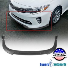 Fits 2016-2018 Kia Optima Sx Front Lower Splitter Spoiler Bumper Lip Matte Black Fits 2016-2018 Kia Optima Sx Front Lower Splitter Spoiler Bumper Lip Matte Black