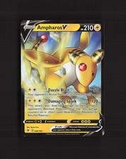Ampharos V 049/185 Vivid Voltage Carta Pokemon Holo Ultra Rara LP+