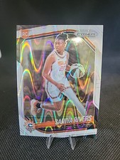 2025 Panini Prizm WNBA - Saniya Rivers #131 White Seismic Prizm (RC)