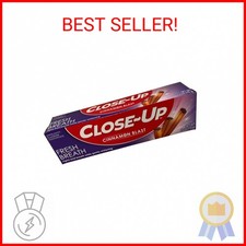 Close-Up Fluoride Toothpaste, Freshening Red Gel 4 oz (Pack of 3) 0.95 per gallon