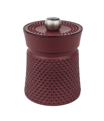 PEUGEOT Pfeffermühle BALI 8cm Rot Gusseisen Orientalisch Stahlmahlwerk