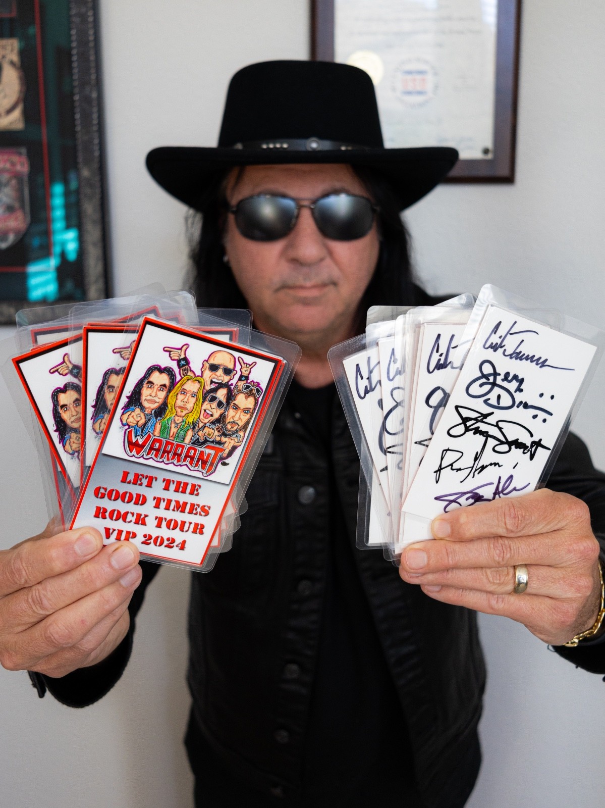 2024 vip pass *signed by all members*