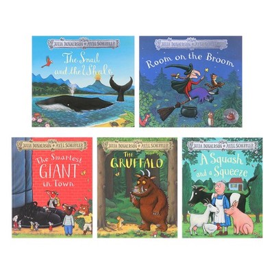 Julia Donaldson Story Collection Illustrated 5 Picture Books Set