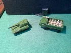 matchbox lesney lot Of 2 Items,personnel Carrier & Tank,1/64 Scale