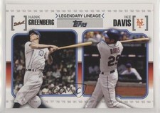 2010 Topps Update Legendary Lineage Ike Davis Hank Greenberg #LL67 HOF 0ii6