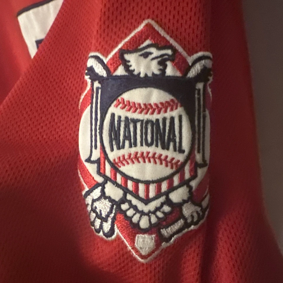 Camiseta deportiva cosida Nike de béisbol de los Cardenales de San Luis MLB de Albert Pujols talla 4 XL Foto 4 de 4