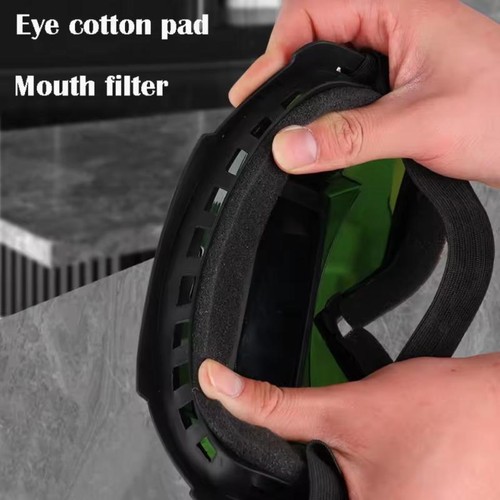 Gafas de Soldadura de Oscurecimiento Automático Banda Ajustable Desmontable Máscara de Soldador Resistente - Imagen 5 de 14