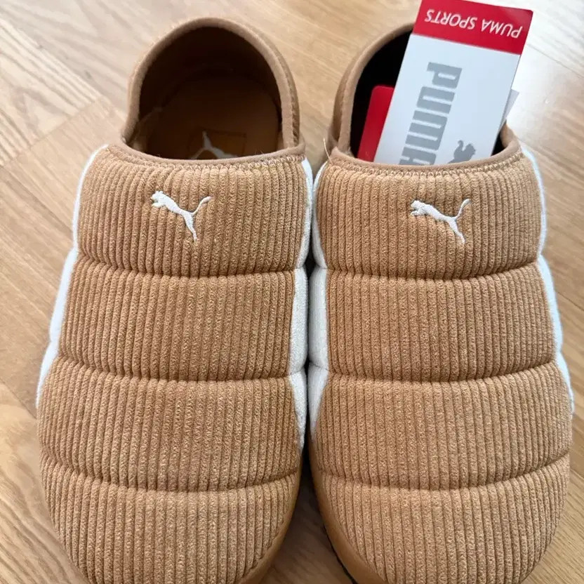 Puma Tuff padded Corduroy Caramel White Sneakers - New thumbnail 3