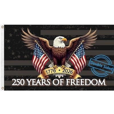 250 Anniversary USA Flag, 250th Anniversary Flags Double Sided 3 Layers 4th o...