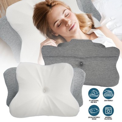 Memory Foam Kopfkissen Nackenkissen Orthopädisch Nackenstützkissen Schlafkissen