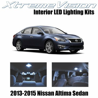 XtremeVision Interior LED for Nissan Altima Sedan 2013-2015 (7 PCS) Cool White