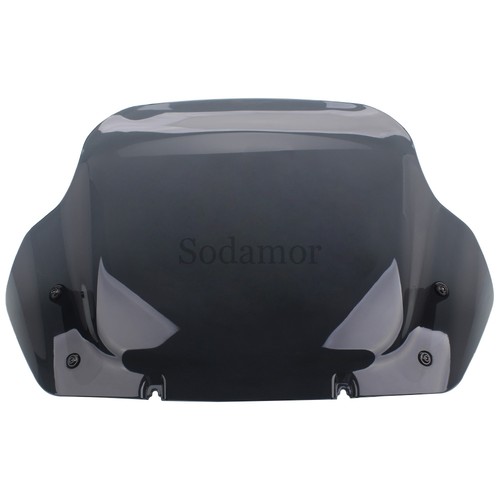 12 Rauchfarbe Windschutzscheibe mit Halterung For Harley Street Glide 2024-2025 - Picture 14 of 24