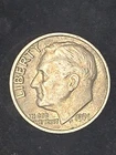 1971 P Roosevelt Dime Circulated Scratched