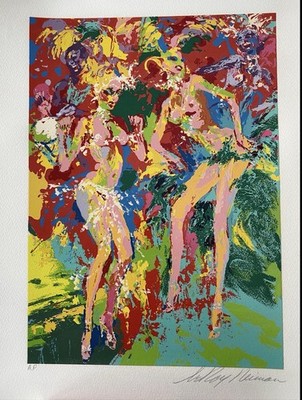 LEROY NEIMAN ''PASSISTAS'' Limited Serigraph - SIGNED AP; Featured In Book; COA